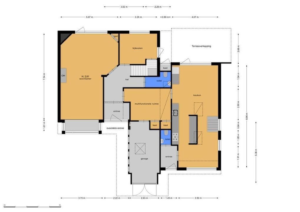 Da Costalaan 8, Hilversum plattegrond-40