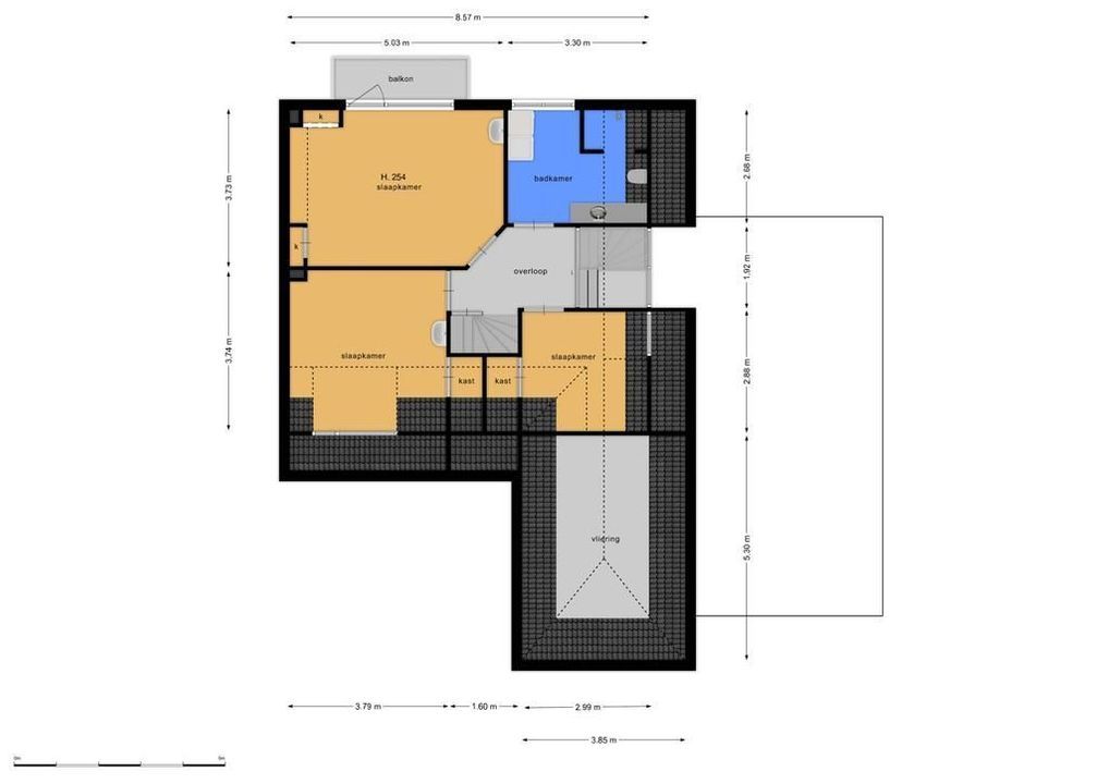 Da Costalaan 8, Hilversum plattegrond-40
