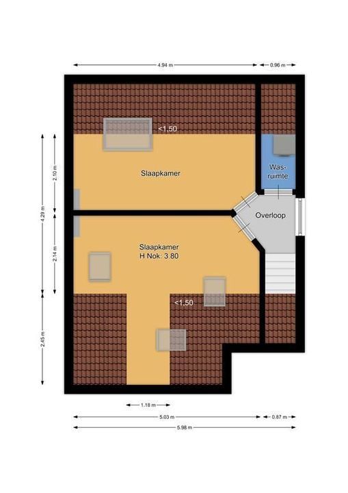 Silenestraat 23, Hilversum plattegrond-30