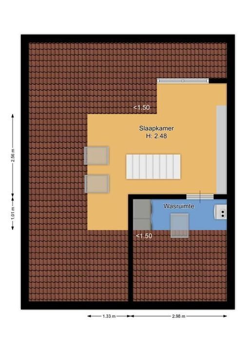 Hugo de Grootstraat 1, Hilversum plattegrond-35