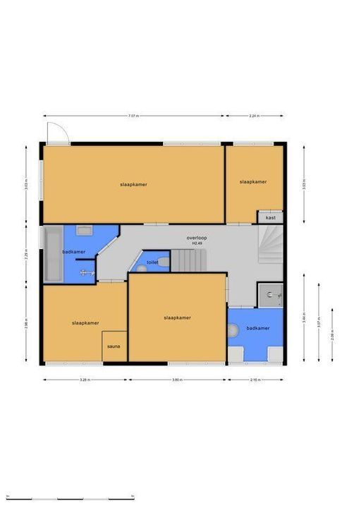 's-Gravesandelaan 6, Hilversum plattegrond-32