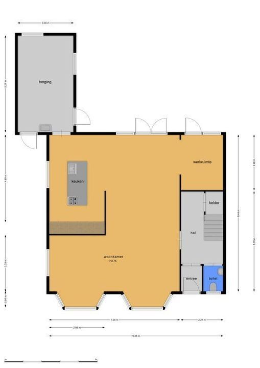 's-Gravesandelaan 6, Hilversum plattegrond-32