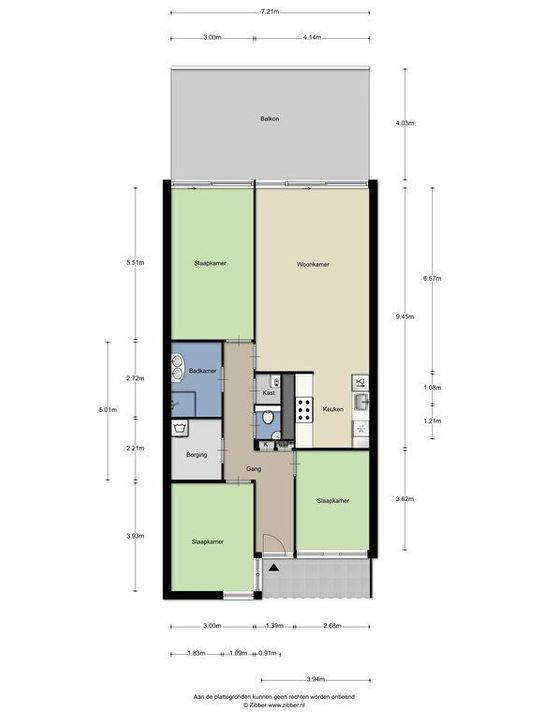 Buys Ballotstraat 21, Hilversum plattegrond-37