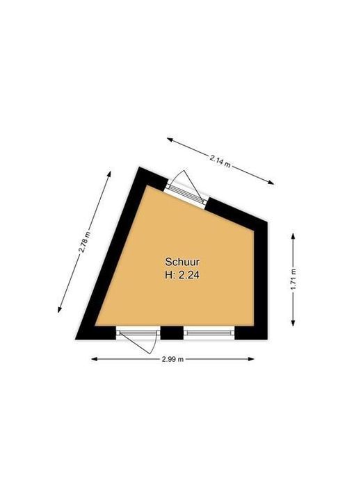 Van Beuningenstraat 3, Hilversum plattegrond-29