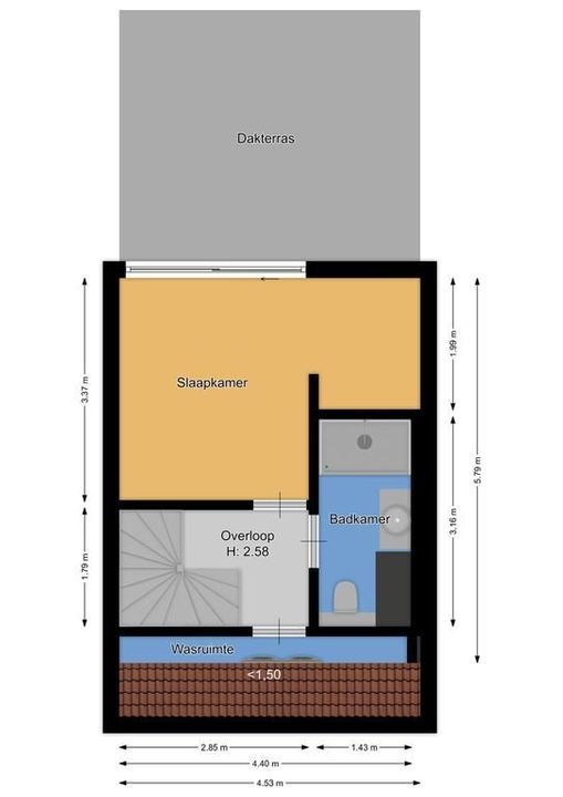 Torenlaan 14 a, Hilversum plattegrond-24