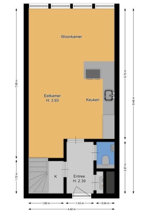 Torenlaan 14 a, Hilversum plattegrond-24