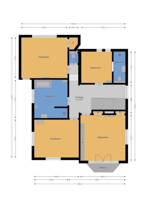 Iepenlaan 8, Bussum plattegrond-44