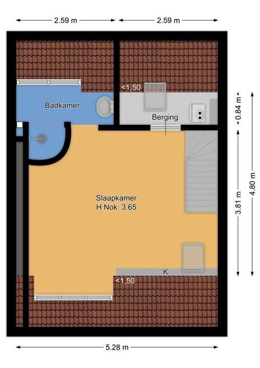 Galileistraat 20, Hilversum plattegrond-31