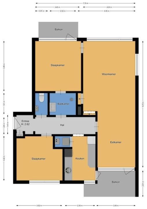 Leeuweriklaan 55, Bussum plattegrond-17