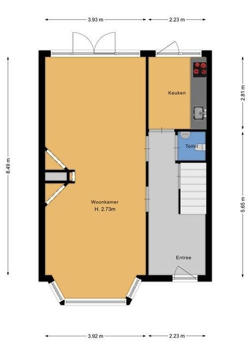 Hindelaan 18, Hilversum plattegrond-37
