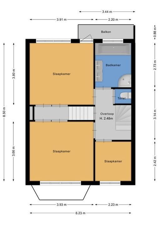Hindelaan 18, Hilversum plattegrond-37