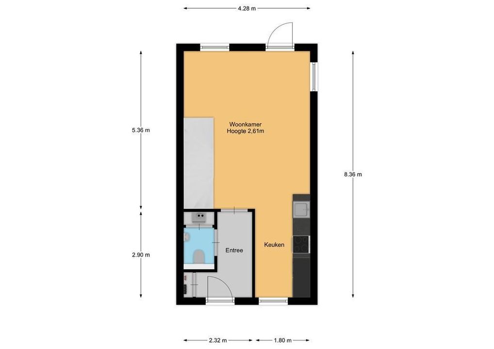 Comes Oolenstraat 16, Hilversum plattegrond-30