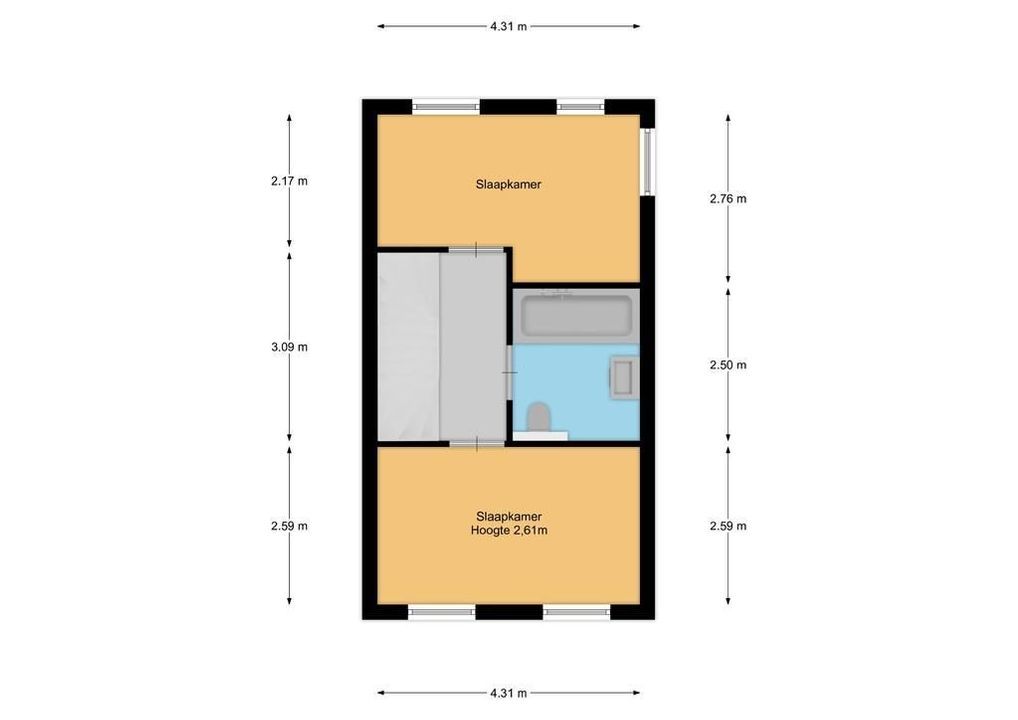 Comes Oolenstraat 16, Hilversum plattegrond-30