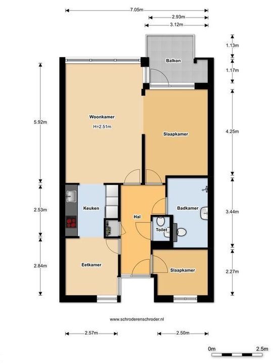 Vaartweg 44 206, Hilversum plattegrond-18