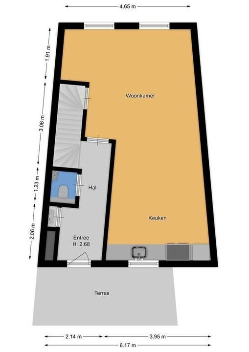 Fort Heemstedestraat 57, Weesp plattegrond-21