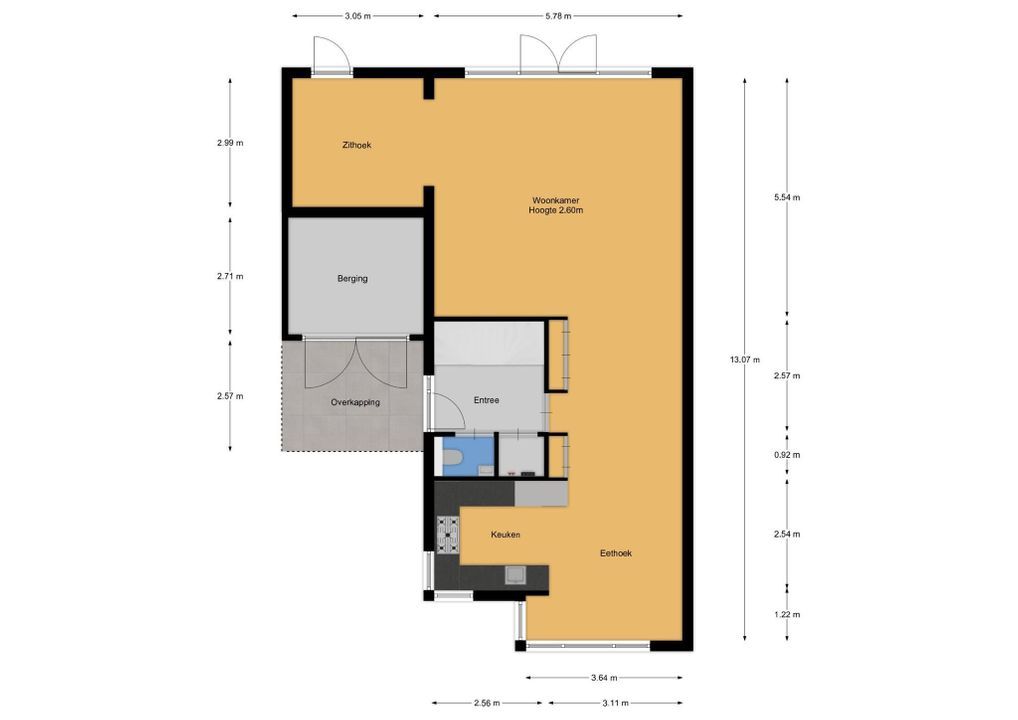 Barlaeuslaan 24, Bussum plattegrond-46