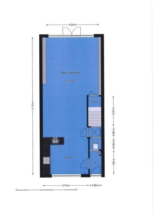 Rozenstraat 55, Hilversum plattegrond-22