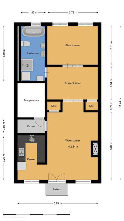 Spinozastraat 15 A, Amsterdam plattegrond-31