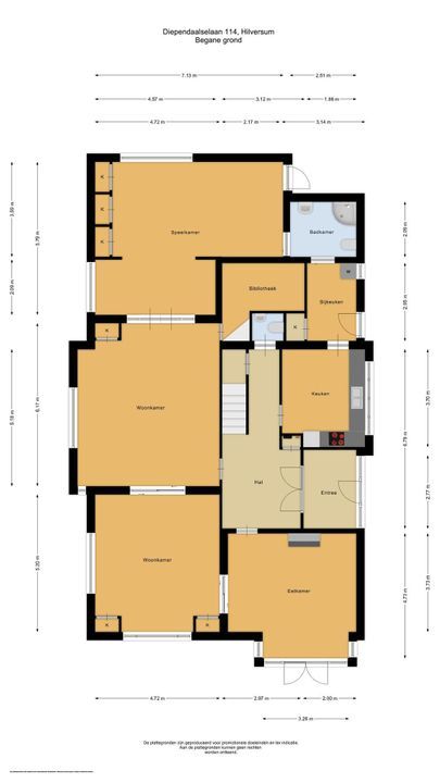 Diependaalselaan 114, Hilversum plattegrond-29