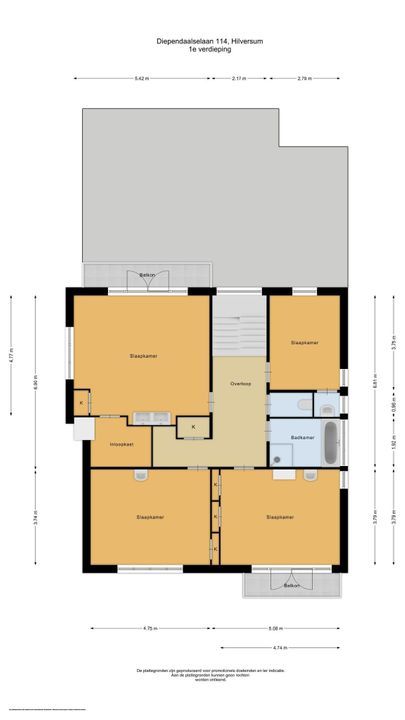 Diependaalselaan 114, Hilversum plattegrond-29