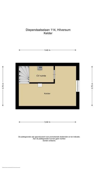 Diependaalselaan 114, Hilversum plattegrond-29