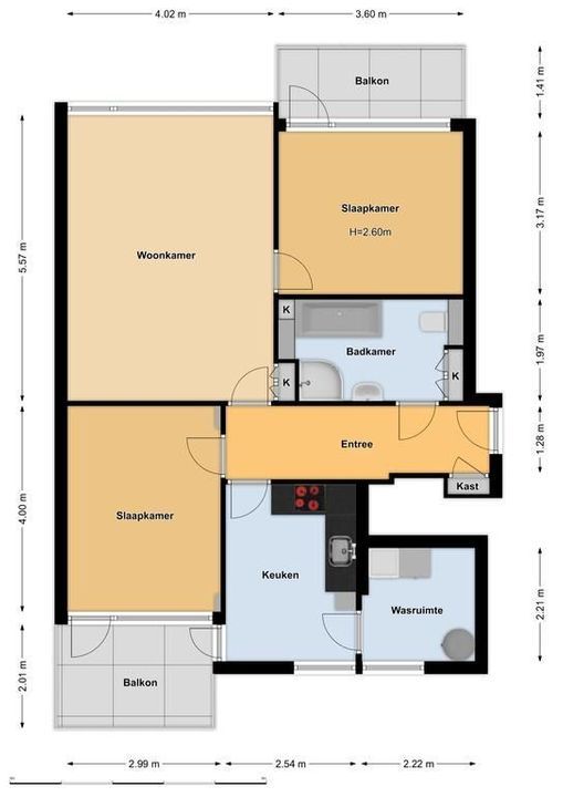 Koekoeklaan 75, Bussum plattegrond-21