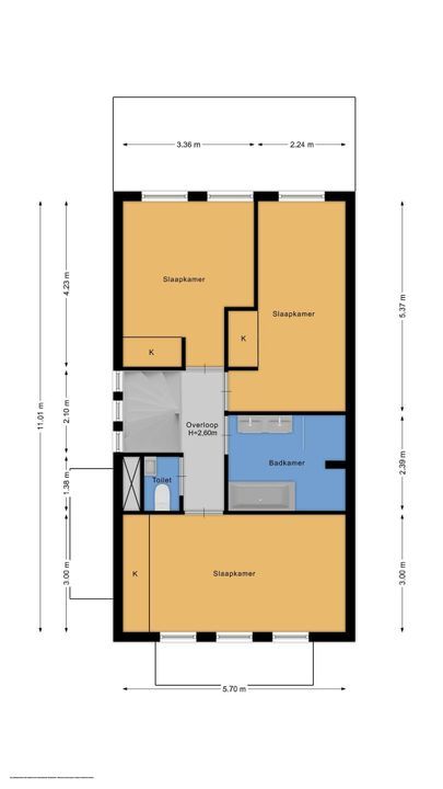 Bosquetlaan 8, Hilversum plattegrond-74