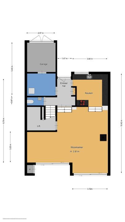 Taludweg 129, Hilversum plattegrond-45