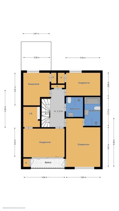 Taludweg 129, Hilversum plattegrond-45