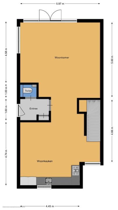 Godelindeweg 18 B, Hilversum plattegrond-8