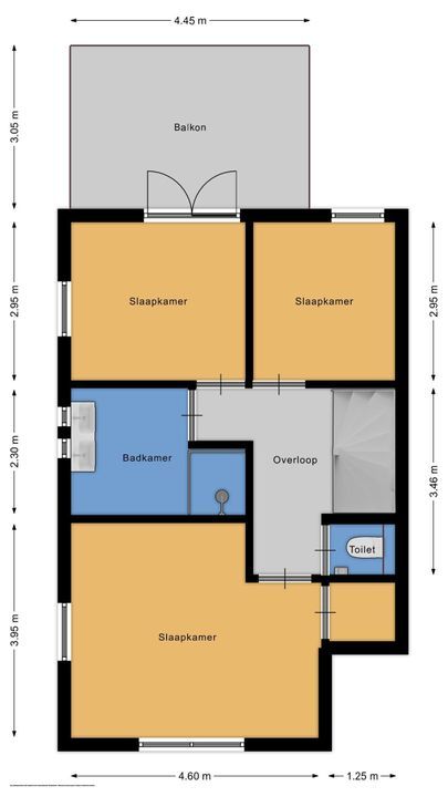 Godelindeweg 18 B, Hilversum plattegrond-8