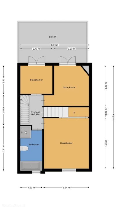 Mauritslaan 10, Hilversum plattegrond-53