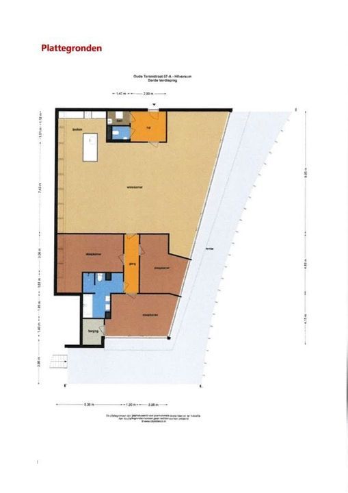 Oude Torenstraat 57 A, Hilversum plattegrond-33