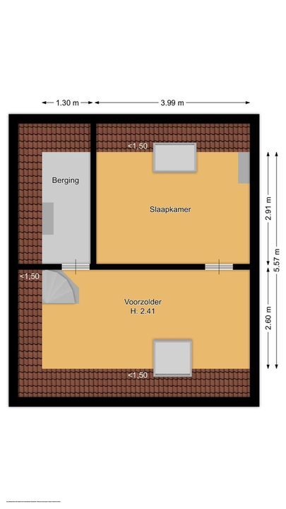 Graaf Florislaan 52, Bussum plattegrond-18