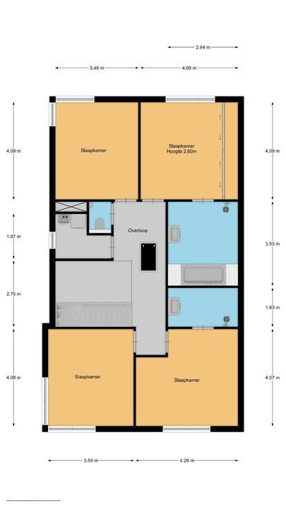 Laapersveld 40 A, Hilversum plattegrond-49