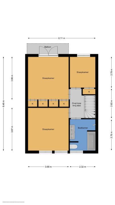 Ruysdaellaan 27, Hilversum plattegrond-46