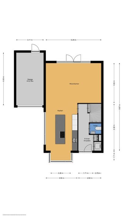 Prieellaan 6, Hilversum plattegrond-45