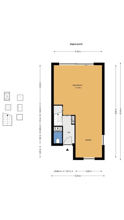 Vroedschap 14, Naarden plattegrond-33