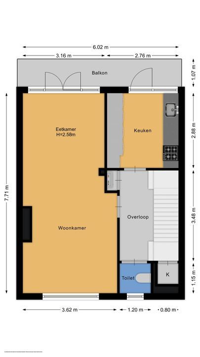 Berlagelaan 115, Hilversum plattegrond-30