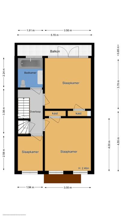 Boreelstraat 19, Hilversum plattegrond-34