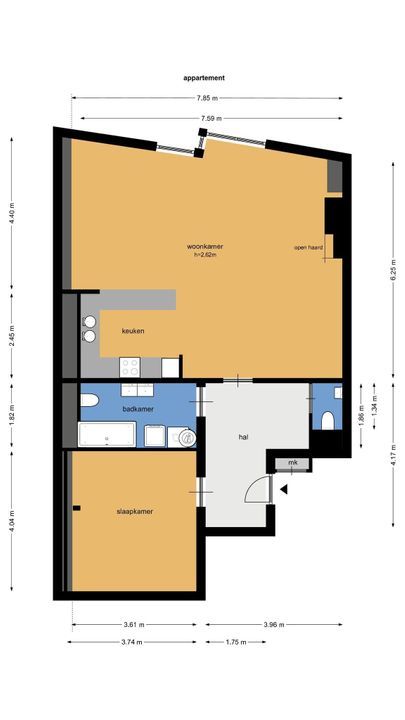 Stationsstraat 58, Hilversum plattegrond-20