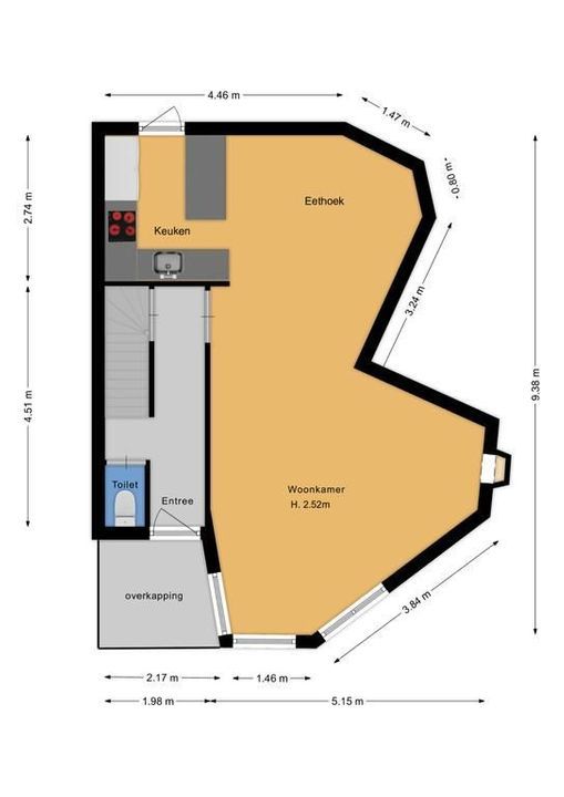 Gladiolusstraat 8, Hilversum plattegrond-34