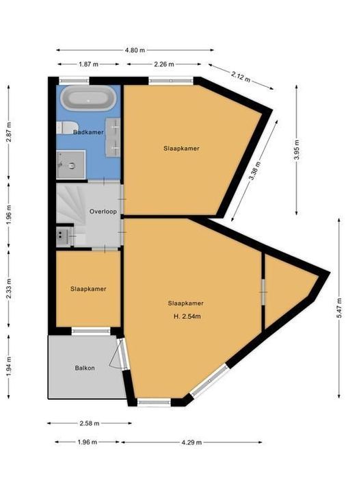 Gladiolusstraat 8, Hilversum plattegrond-34