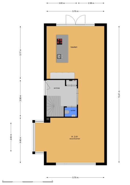 Bosquetlaan 1, Hilversum plattegrond-20