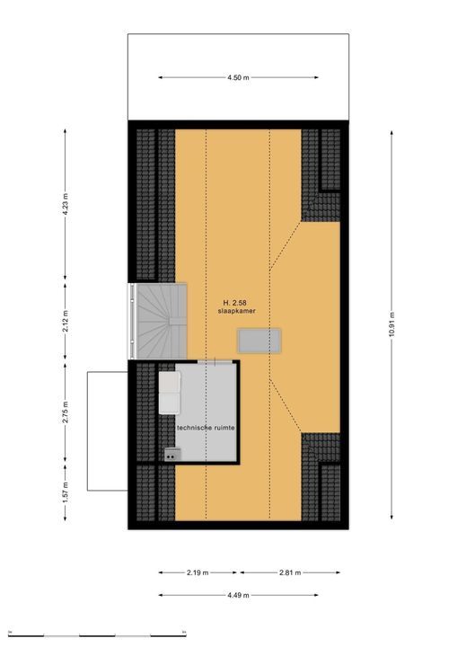 Bosquetlaan 1, Hilversum plattegrond-20