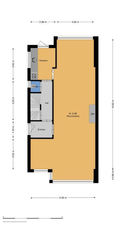 Van de Sande Bakhuyzenstraat 70, Hilversum plattegrond-31