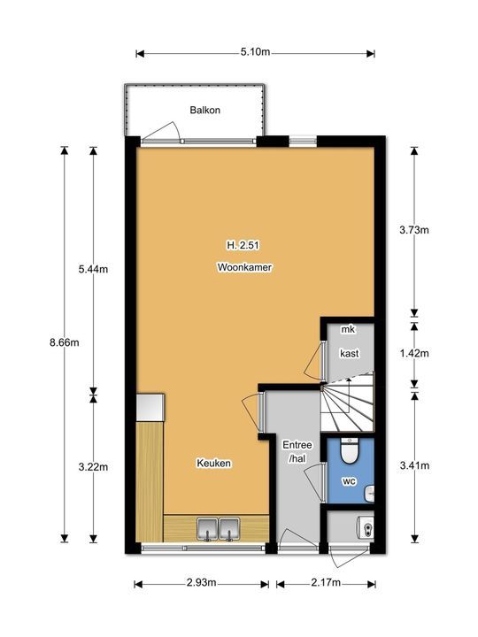 Karel Doormanlaan 404, Hilversum plattegrond-16