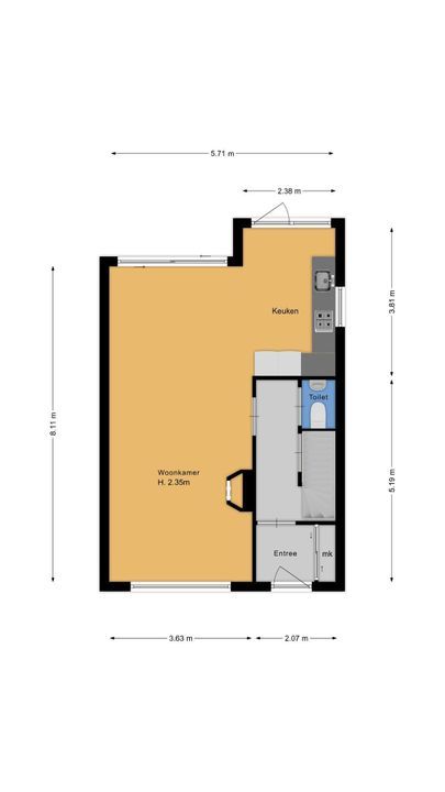 Lieven de Keylaan 95, Hilversum plattegrond-39