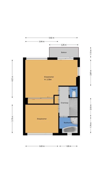 Lieven de Keylaan 95, Hilversum plattegrond-39