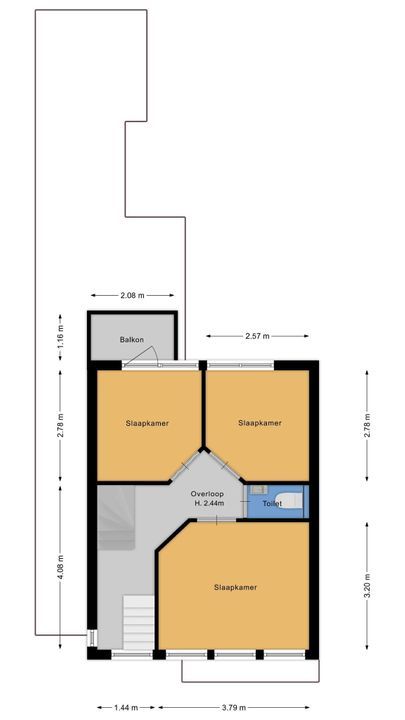 S. Hoogewerffstraat 68, Hilversum plattegrond-31